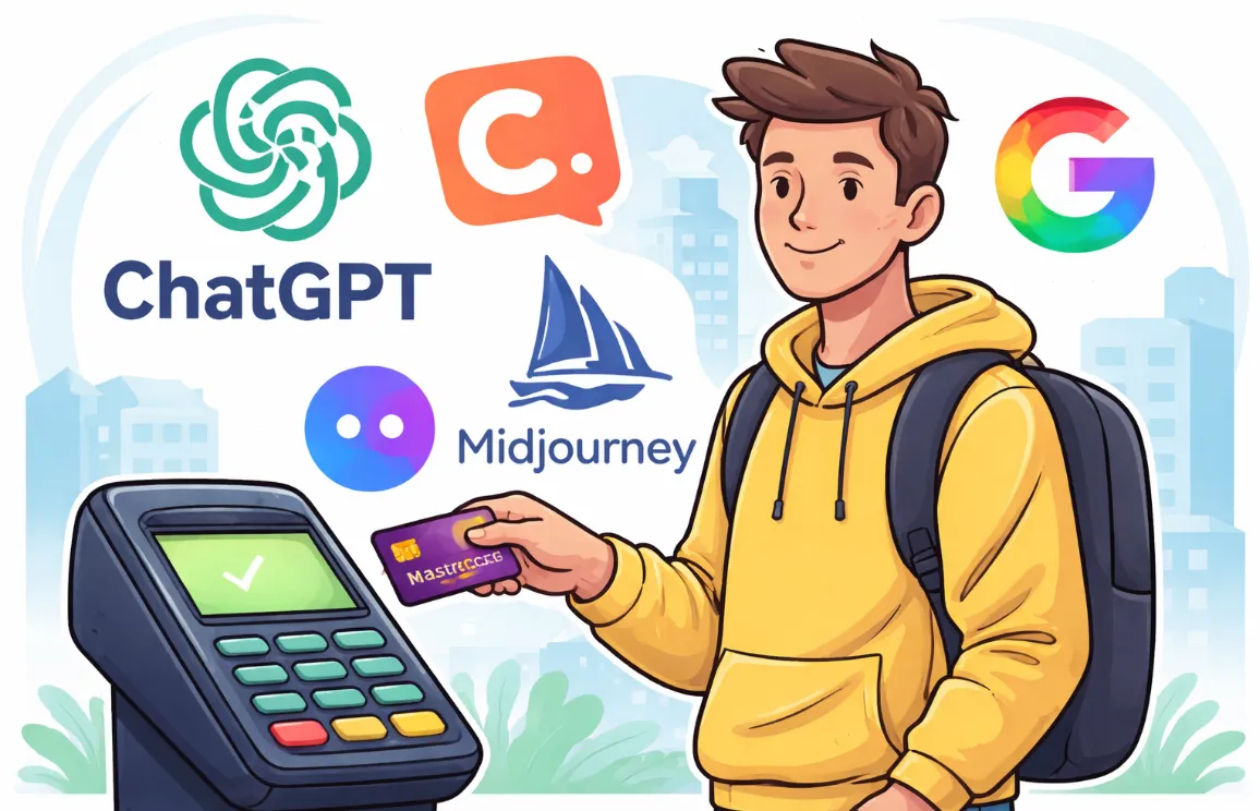 Оплата виртуальной картой