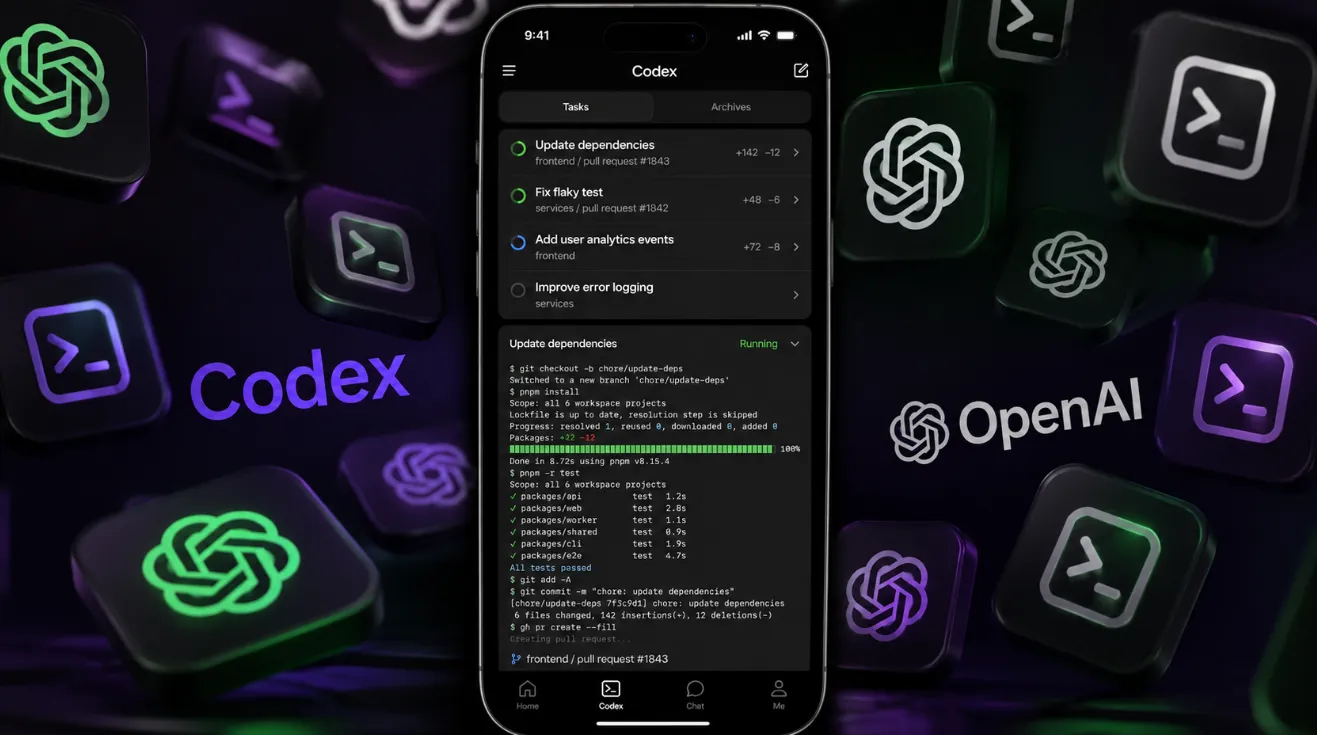 Управление Codex из телефона