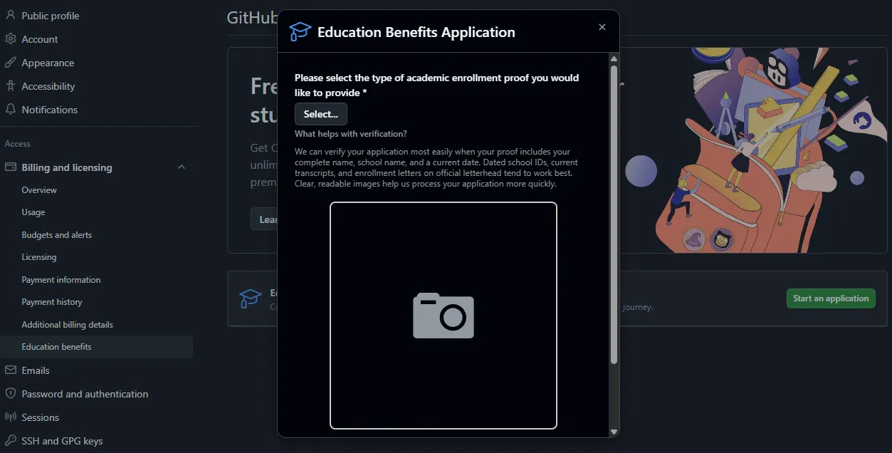 Ручная проверка статуса студента в России без edu-почты