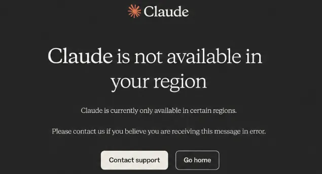 Claude Fable 5 недоступен в России — ограничение по региону